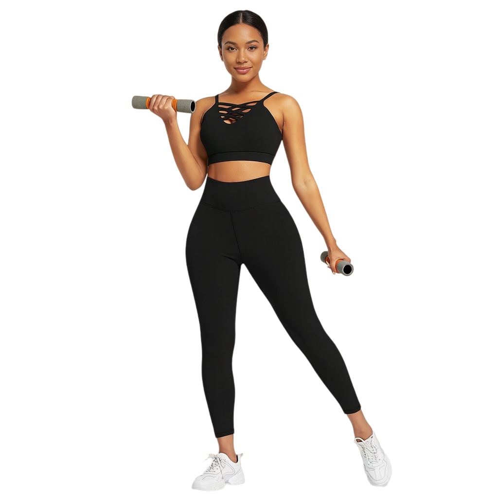 Yoga Fitness Workout - Conjunto de Yoga e Fitness Feminino