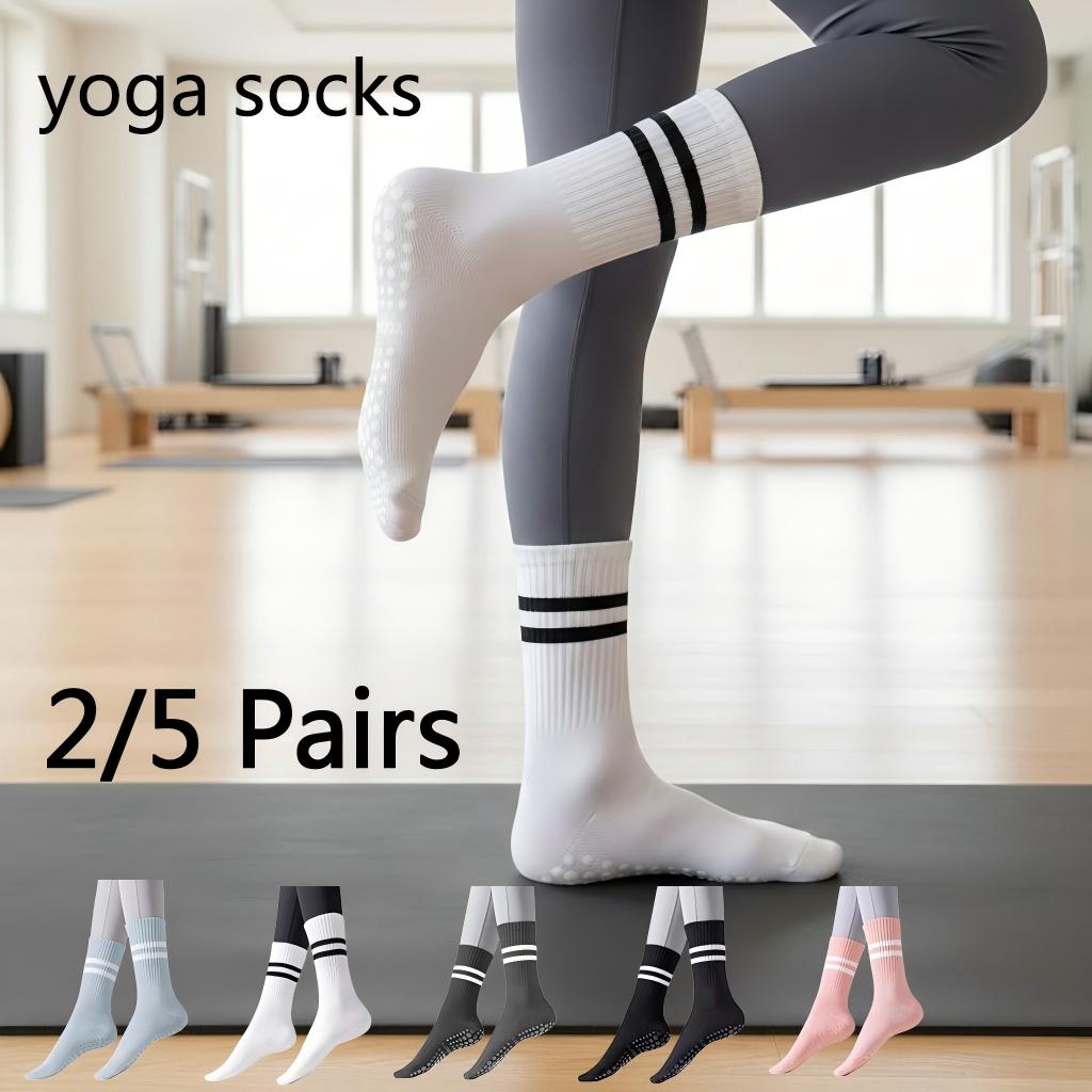 Yoga Fitness Workout - Meias de Yoga Antiderrapantes para Mulheres,