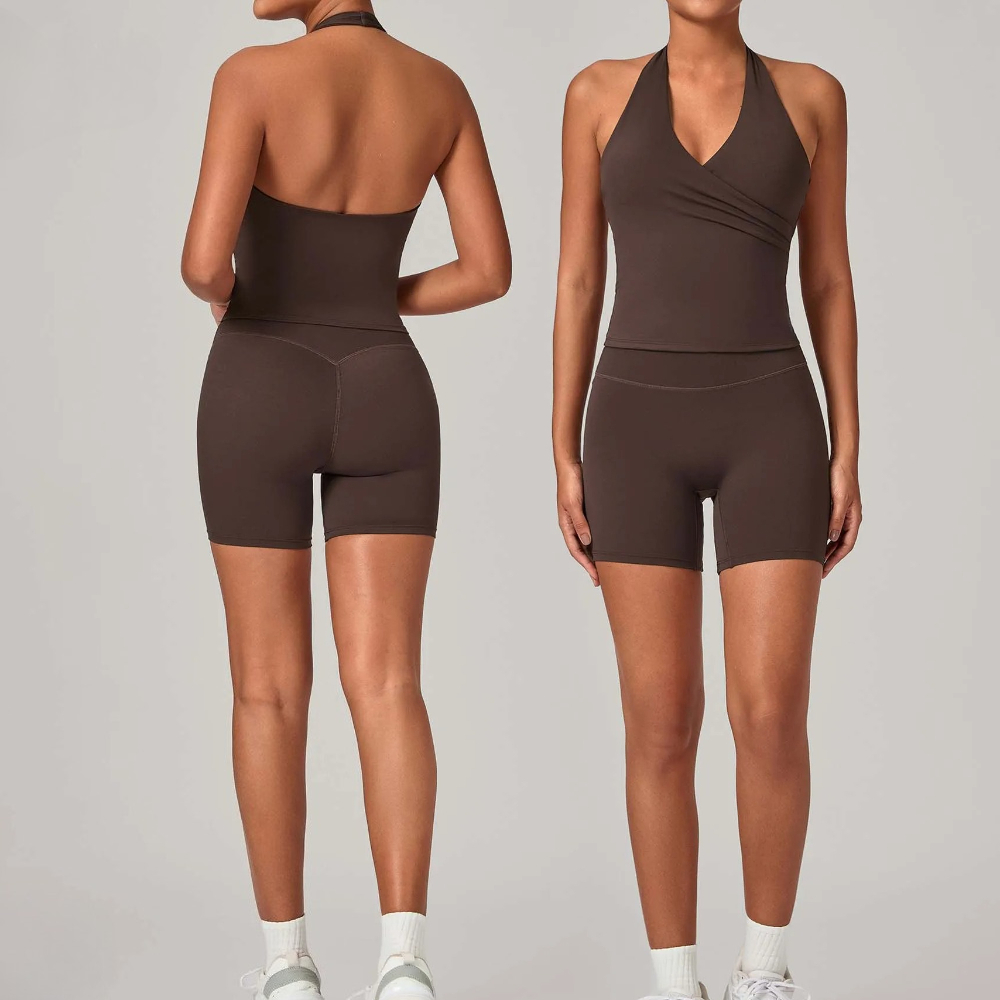 Yoga Y Fitness - Conjunto Esportivo Feminino de 2 Peças