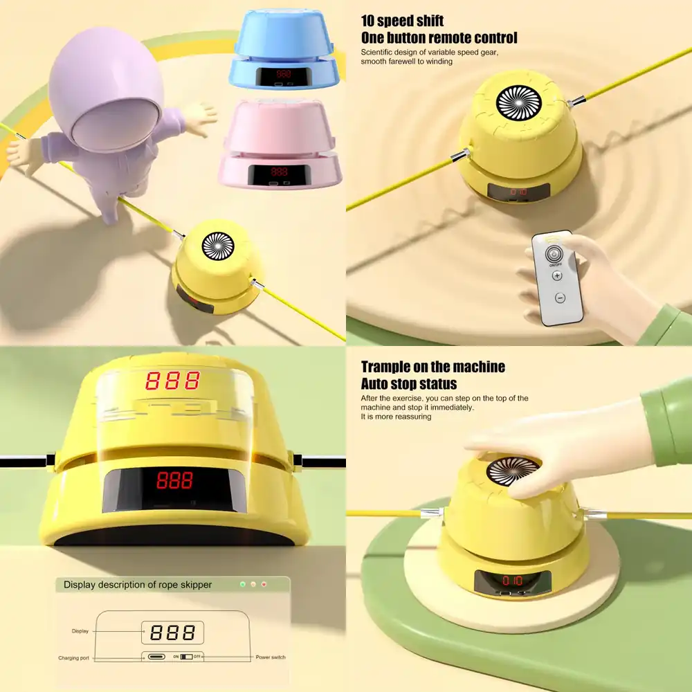Jump Rope - Corda de Pular Elétrica Inteligente WAP01