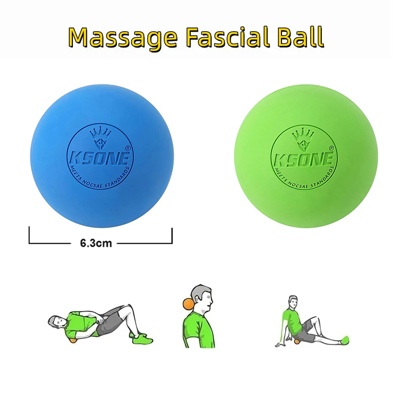 Shoulder Massage Ball - Bola de massagem de borracha para