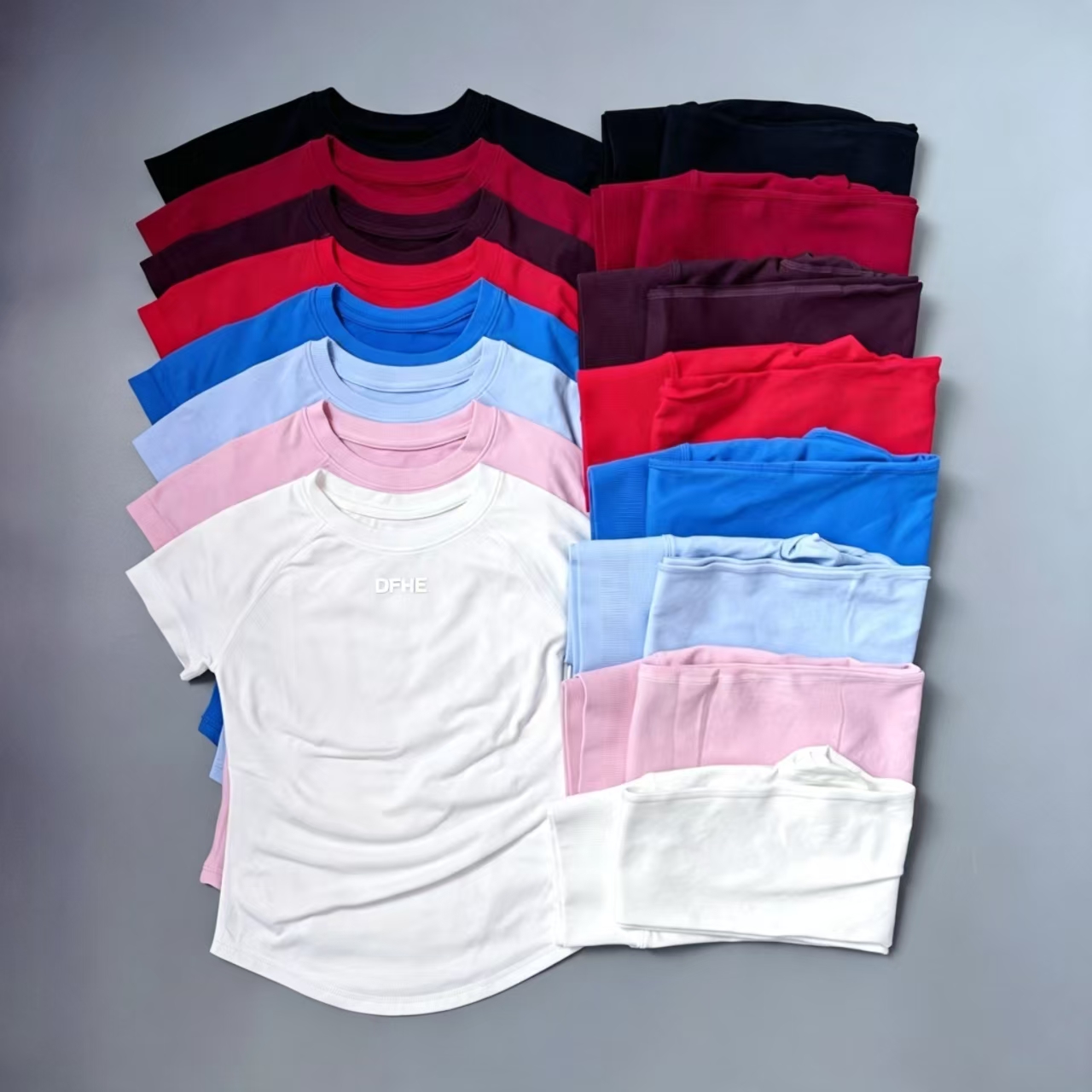 Yoga Fitness Top - Conjunto de Fitness Slim DFHE, Top