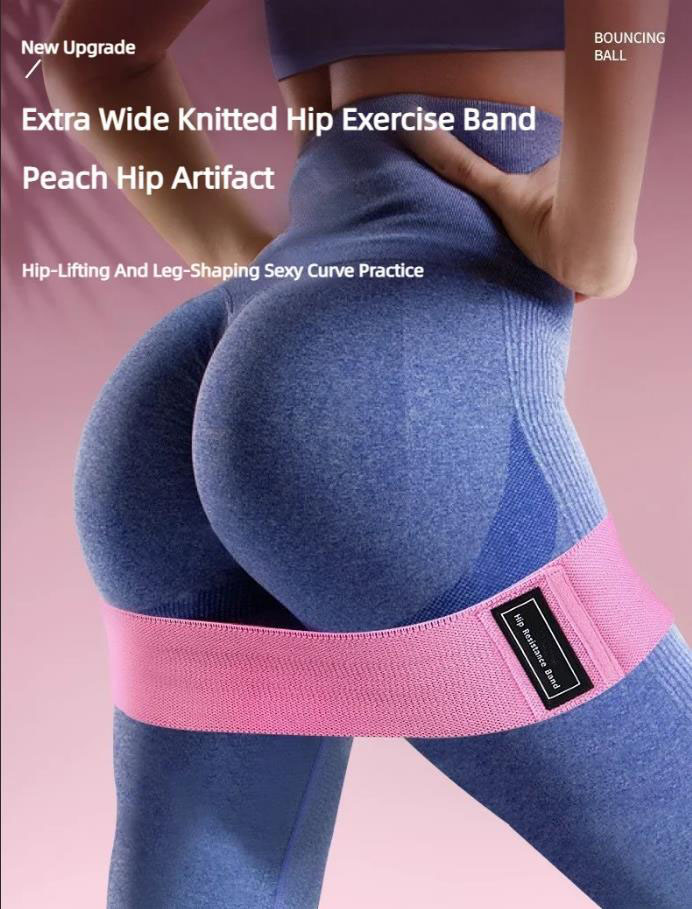 Yoga Fitness Trainer - 3 Peças Faixas Elásticas de Tecido