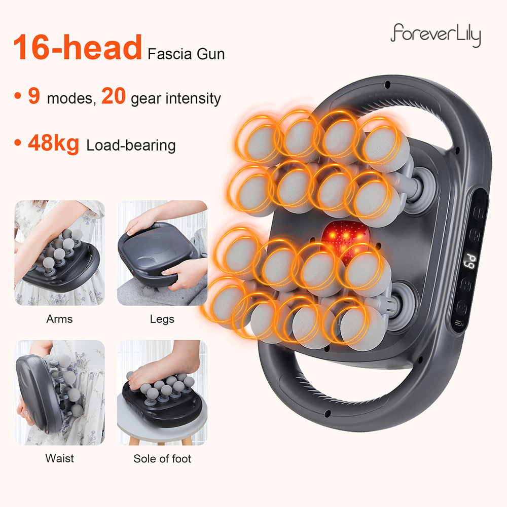 Vibration Massage Gun - Pistola de massagem corporal com vibração
