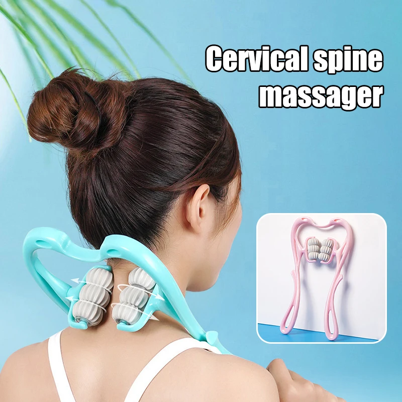 Shoulder Massage Ball - Massageador Cervical Multifuncional Manual com 6