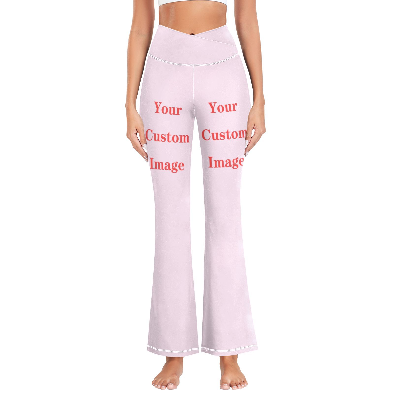Yoga Fitness Images - Cintura alta nua sentimento leggings push