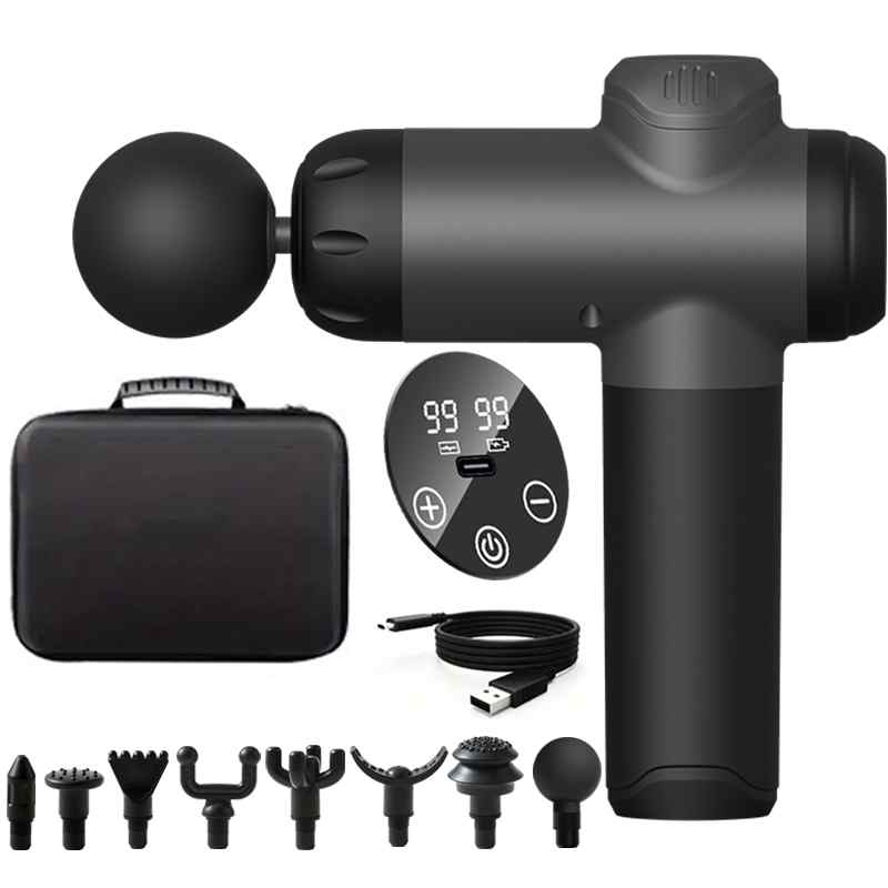 Vibration Massage Gun - Pistola de massagem de 99 níveis,