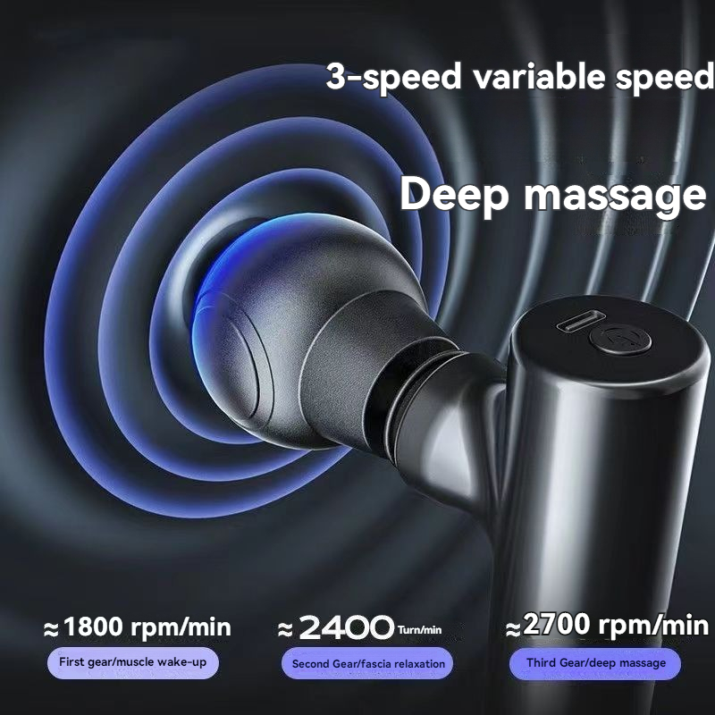 2025 novo usb mini pistola de  - Vibration Massage Gun avaliação e preço
