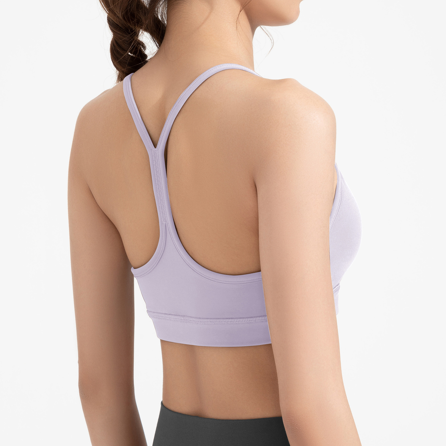 Cor sólida ginásio yoga roupa  - Yoga Y Fitness avaliação e preço