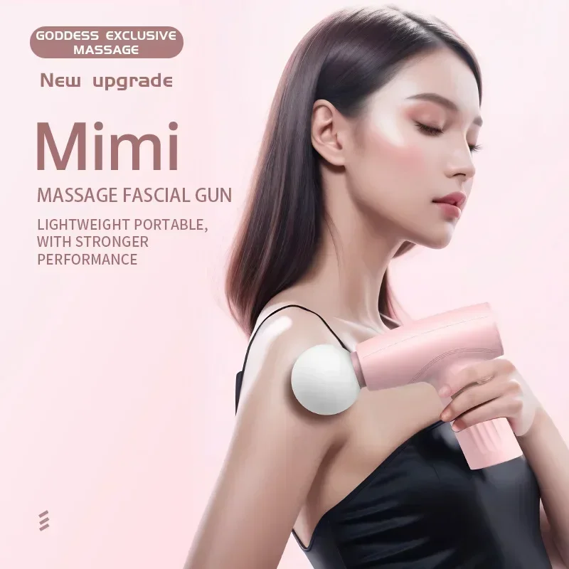 Músculo mini rosa pistola de m - Vibration Massage Gun avaliação e preço