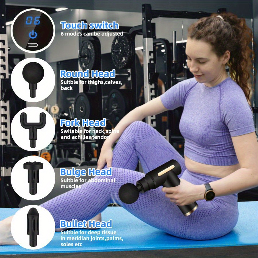 Mini Pistola de Massagem Muscu - Vibration Massage Gun avaliação e preço