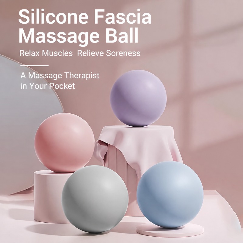 Bola de Massagem Sólida de Sil - Yoga Fitness Trainer avaliação e preço