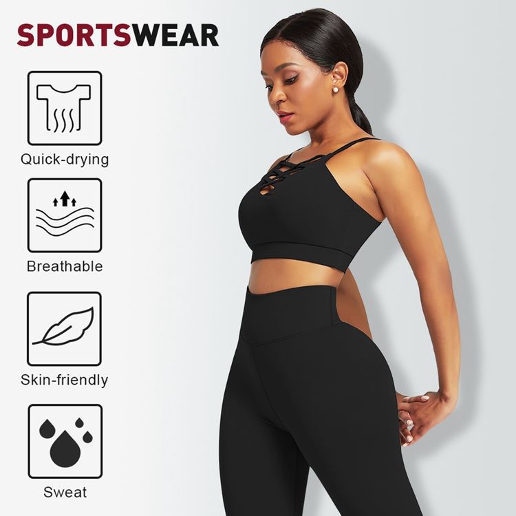 Conjunto de Yoga e Fitness Fem - Yoga Fitness Workout avaliação e preço
