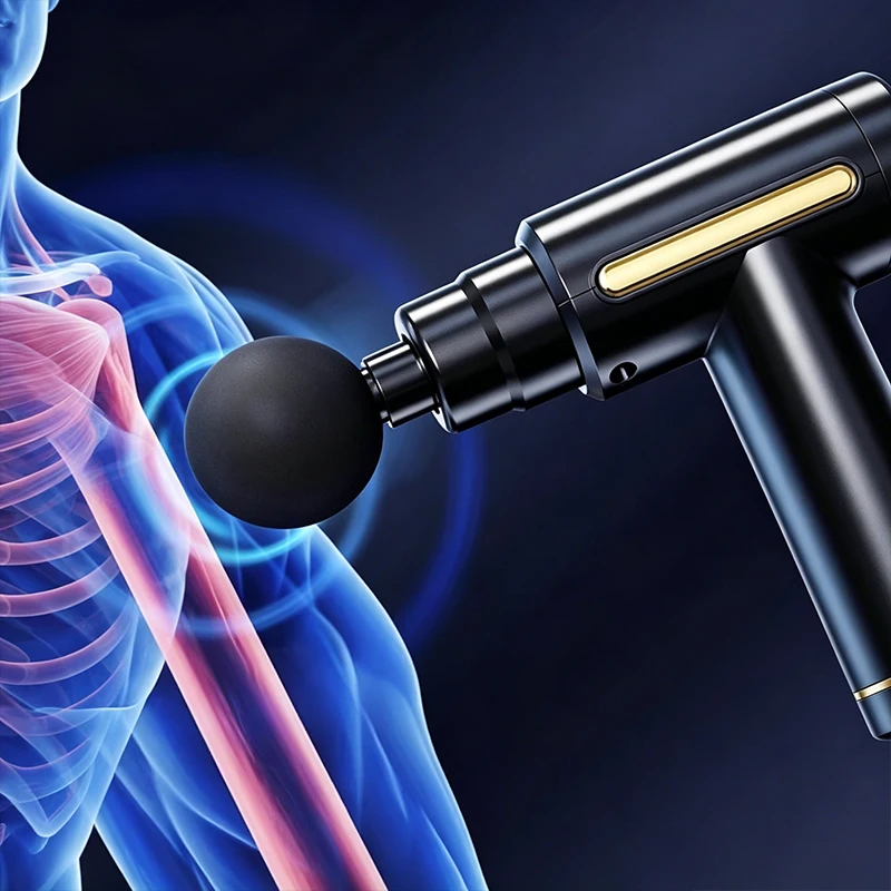 Mini pistola de massagem elétr - Vibration Massage Gun avaliação e preço