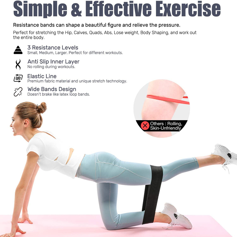 Conjunto de faixa elástica de  - Yoga Fitness Trainer avaliação e preço
