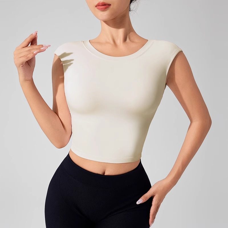 Roupas de fitness sem costas f - Yoga Fitness Top avaliação e preço