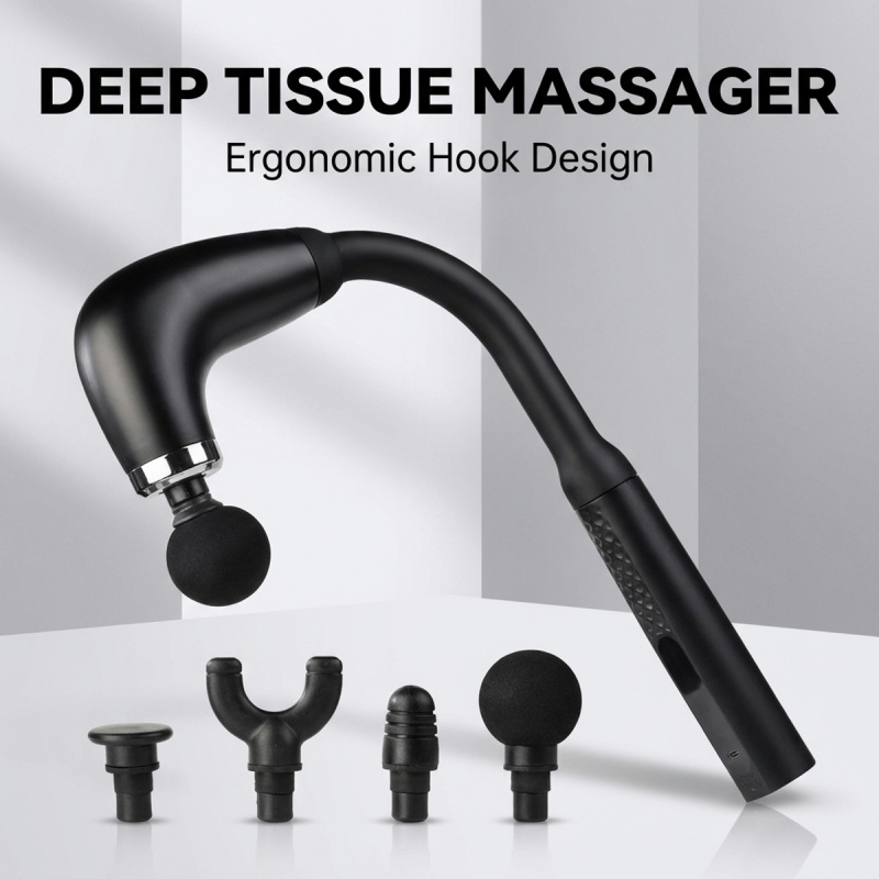 Pistola de Massagem Muscular E - Vibration Massage Gun avaliação e preço