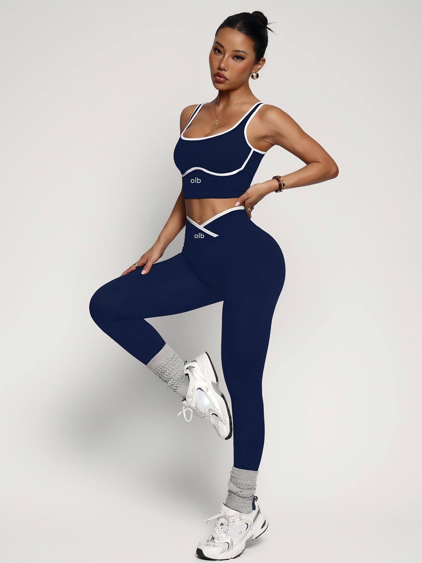 Conjunto de roupa fitness de 2 - Yoga Fitness Top avaliação e preço