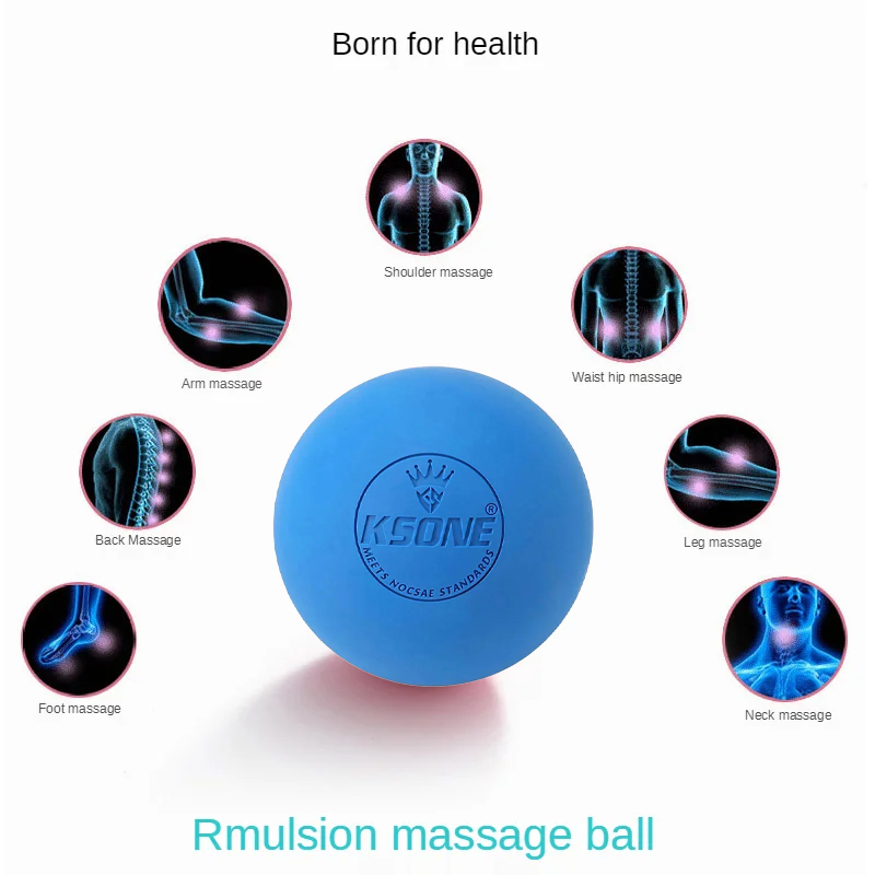 Bola de massagem de borracha p - Shoulder Massage Ball avaliação e preço