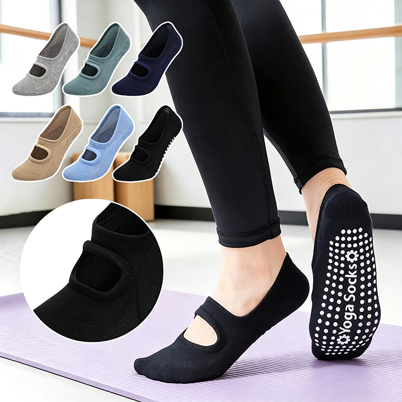Meias de Yoga Antiderrapantes  - Yoga Fitness Workout avaliação e preço
