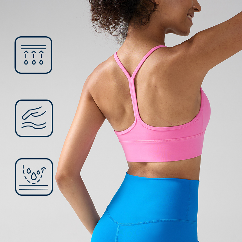Sutiã esportivo push-up femini - Yoga Y Fitness avaliação e preço