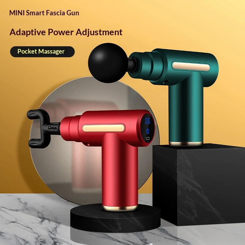 Mini pistola de massagem portá - Vibration Massage Gun avaliação e preço