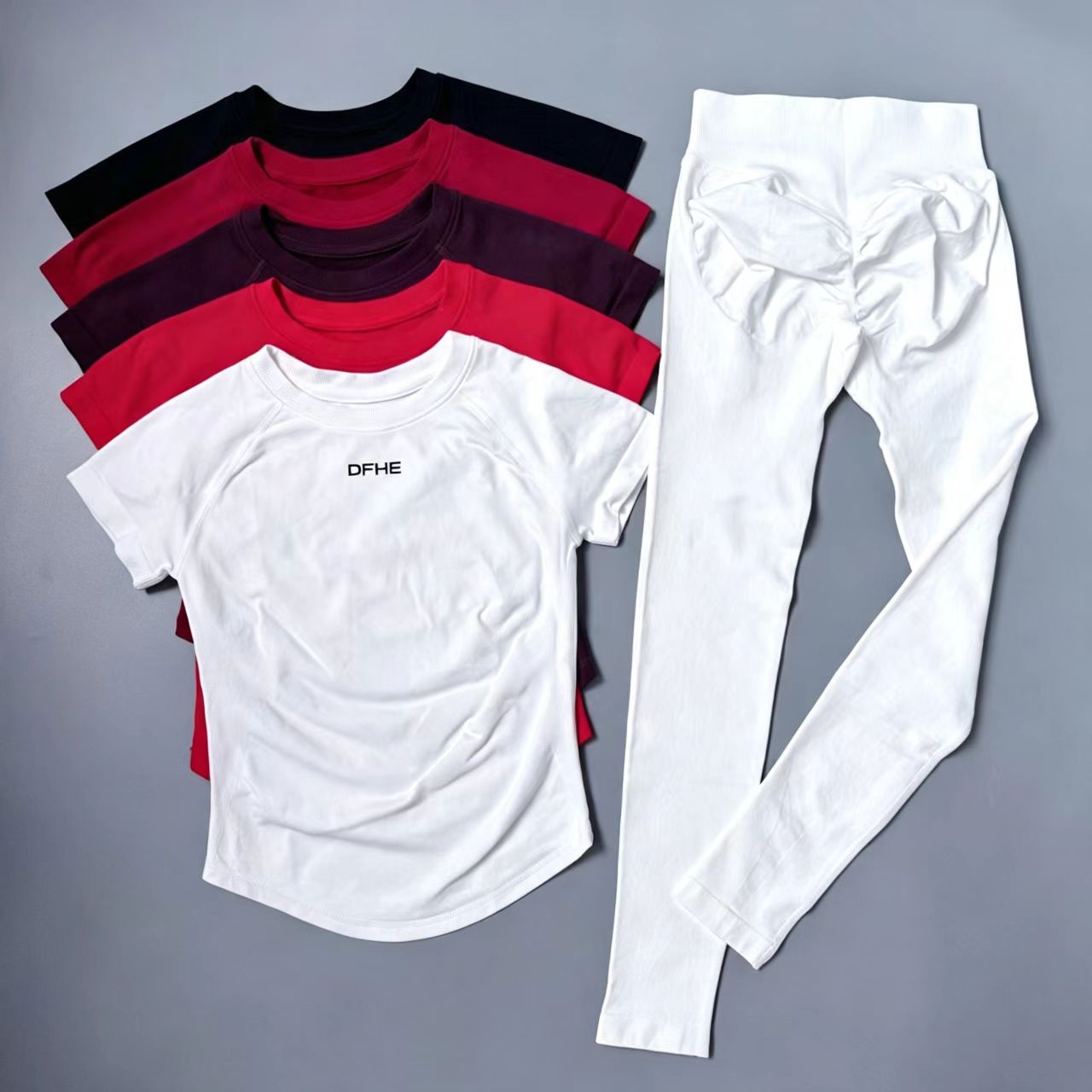 Conjunto de Fitness Slim DFHE, - Yoga Fitness Top avaliação e preço