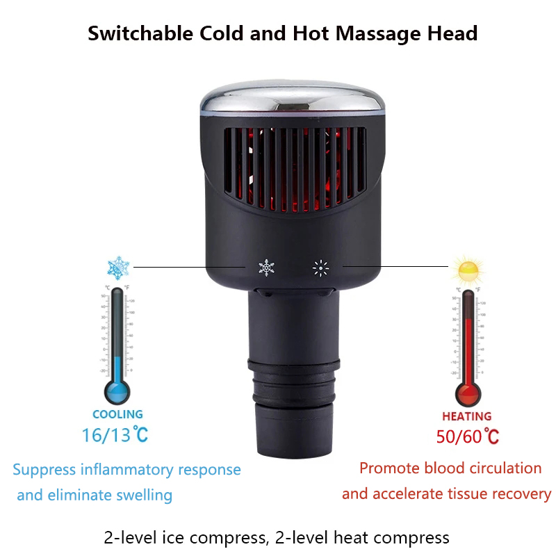 Nova cabeça de massagem de arm - Vibration Massage Gun avaliação e preço