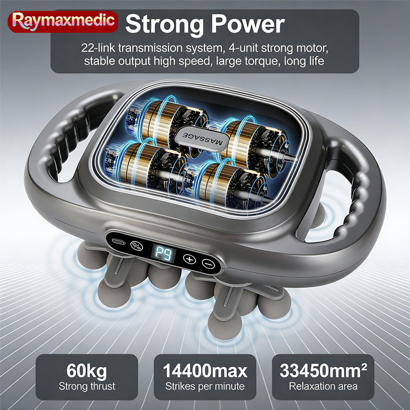 Raymax Pistola de Massagem Cor - Vibration Massage Gun avaliação e preço