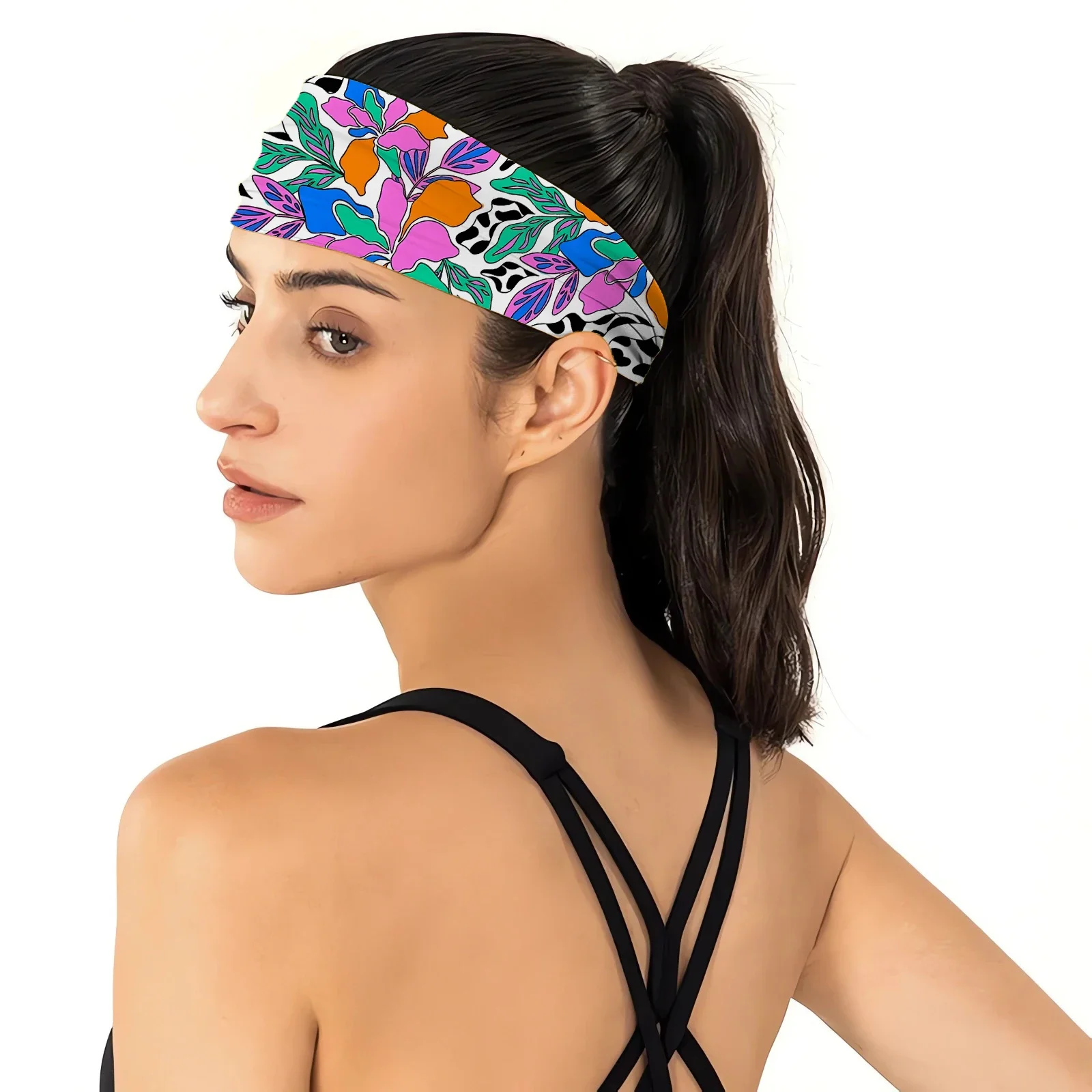 Msieeso moda feminina bandana  - Yoga Fitness Images avaliação e preço