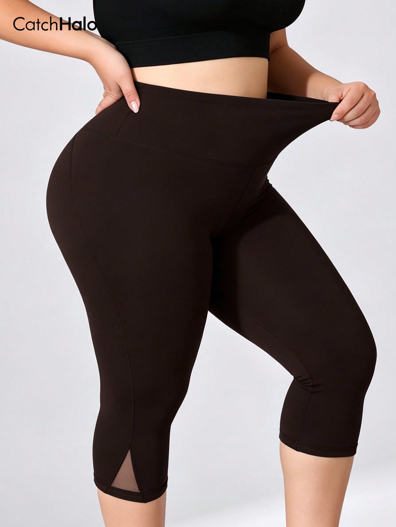 Legging Fitness Plus Size Femi - Yoga Fitness Workout avaliação e preço