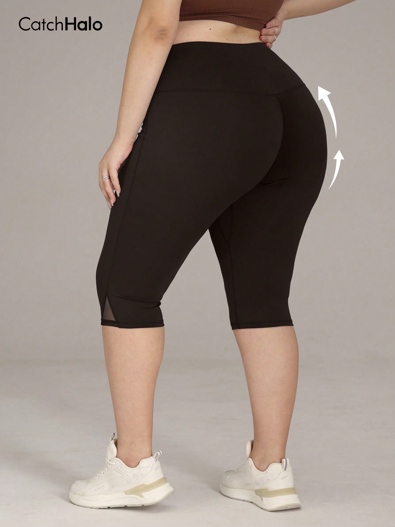 Legging Fitness Plus Size Femi - Yoga Fitness Workout avaliação e preço