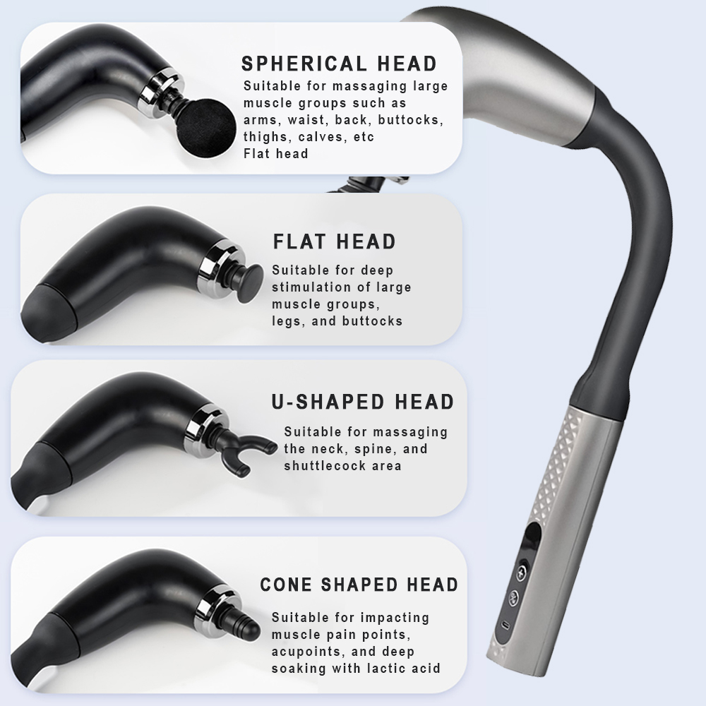 Pistola de massagem fascial po - Vibration Massage Gun avaliação e preço