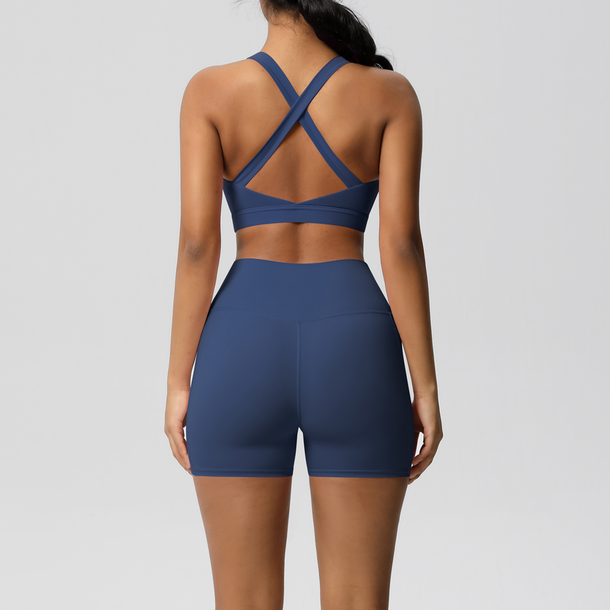 2 pçs roupas esportivas com bo - Yoga Y Fitness avaliação e preço