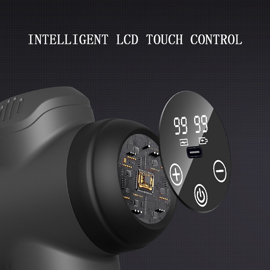 Pistola de massagem de 99 níve - Vibration Massage Gun avaliação e preço