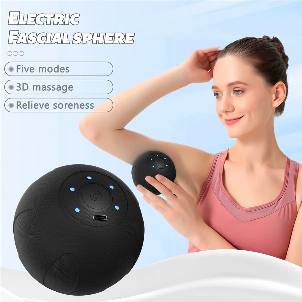 Bola de massagem elétrica cuid - Yoga Fitness Health avaliação e preço