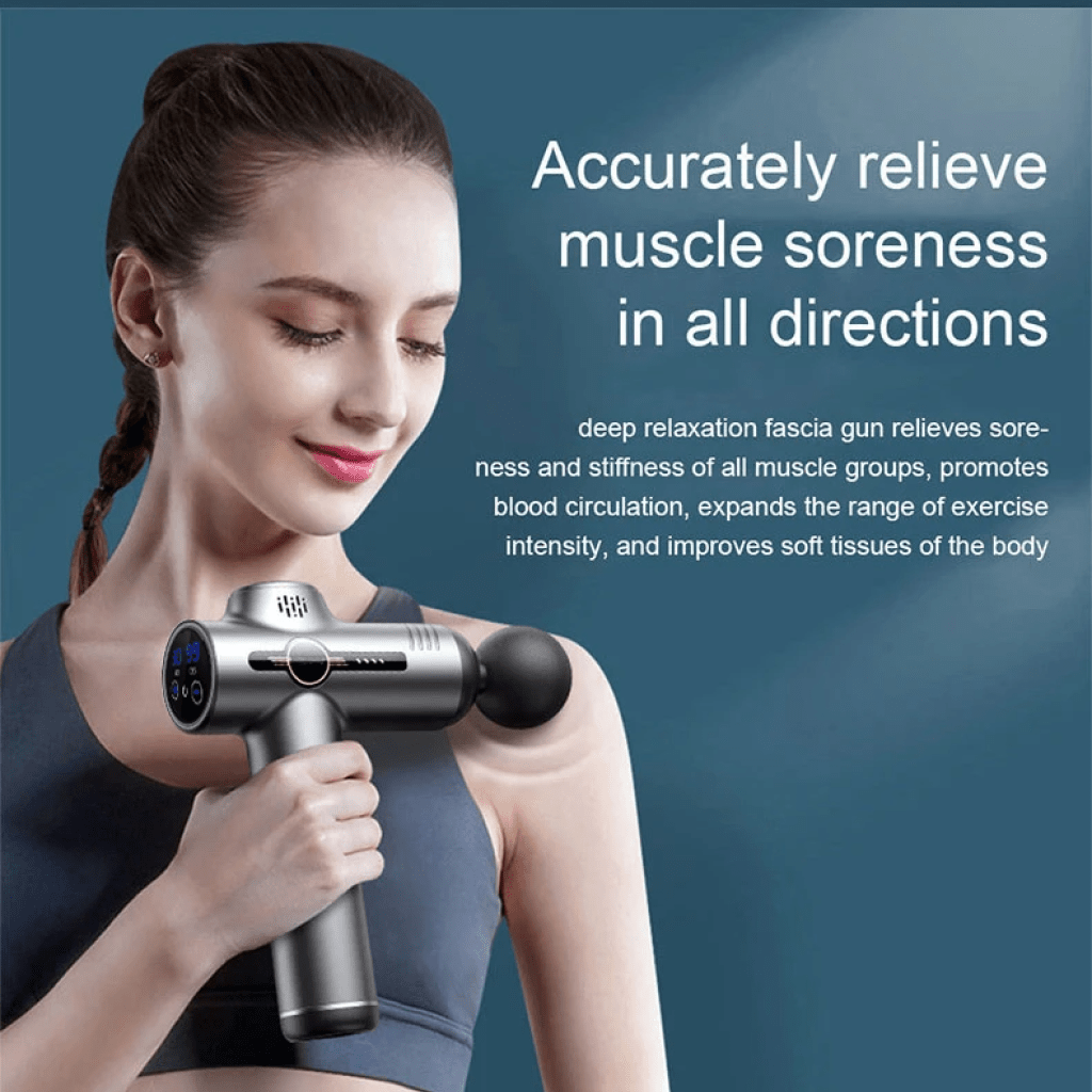 Pistola de massagem de 99 níve - Vibration Massage Gun avaliação e preço