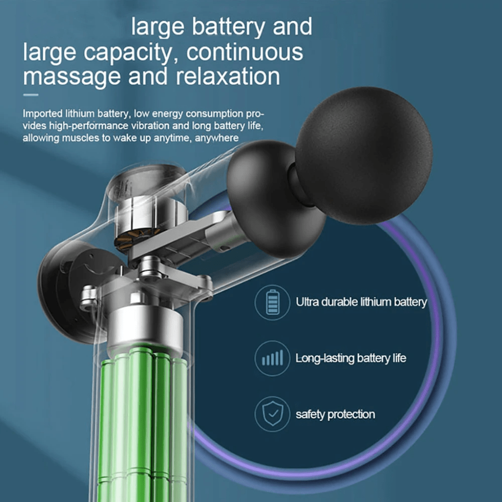 Pistola de massagem de 99 níve - Vibration Massage Gun avaliação e preço