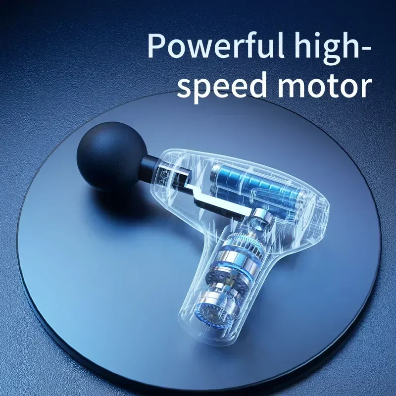 Pistola de fáscia funcional mu - Vibration Massage Gun avaliação e preço